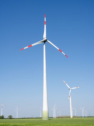 Windkraftanlagen im ländlichen Deutschland