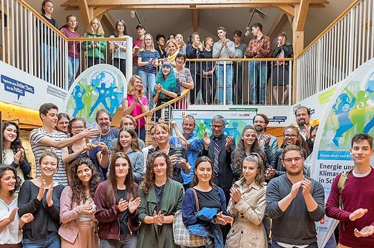 20 Berliner Leuchtturmschulen des Projekts "Energie und Klimaschutz in Schulen"