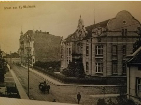 Wohnhaus der Familie Putter vor 1915 in Eydtkunen