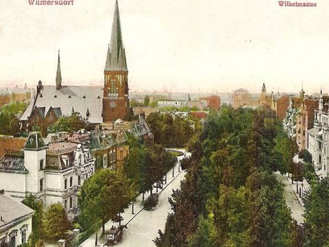 Wilmersdorfer Wilhelmsaue um 1908