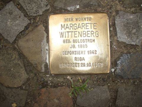 Stolperstein Margarete Wittenberg