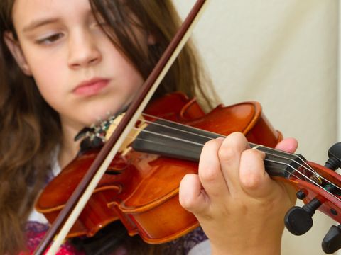 Mädchen mit Geige