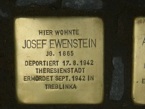 Stolperstein für Josef Ewenstein