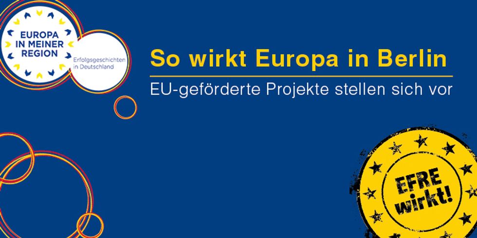 Banner zur Europa in meiner Region Kampagne