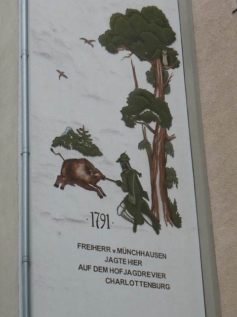 Fassadenbild Freiherr von Münchhausen, 9.2.2013
