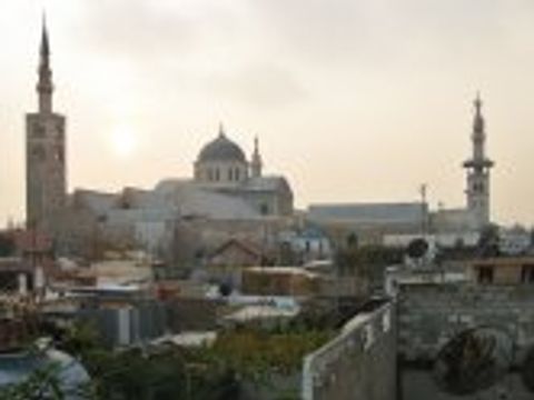 Bildvergrößerung: Blick über die Altstadt von Damaskus 2011