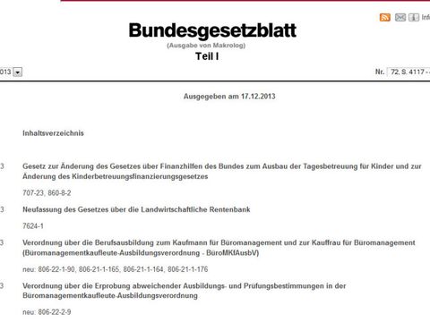 Bildvergrößerung: Bundesgesetzblatt_12-2013
