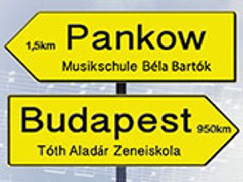 Bildvergrößerung: Wegweiser: Auftakt zur Konzertreise nach Budapest