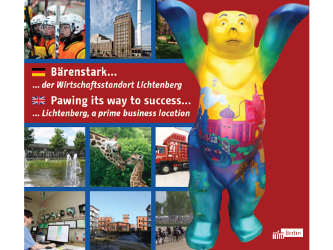 Cover - Bärenstark der Wirtschaftsstandort Lichtenberg