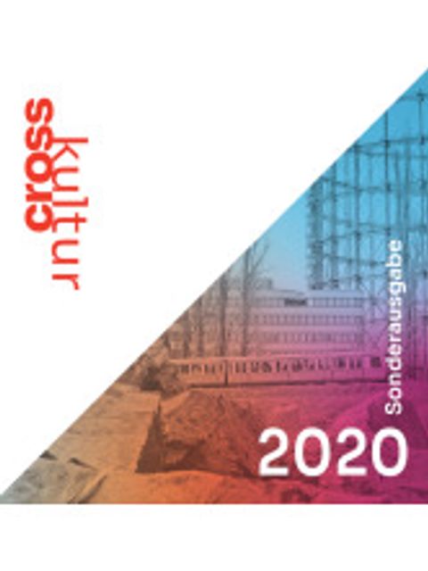 Bildvergrößerung: Cover der neuen Programmbroschüre crosskultur 2020