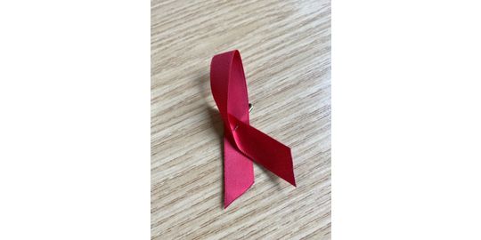 Schleife Welt-AIDS-Tag