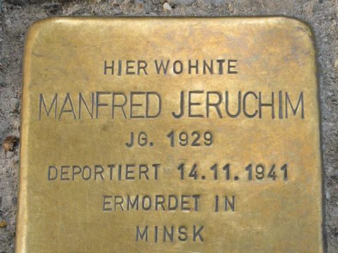 Stolperstein Manfred Jeruchim