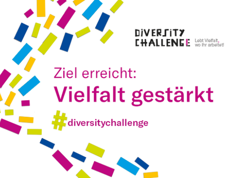 Bildvergrößerung: Banner zur Teilnahme an der Diversity Challenge