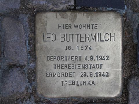 Stolperstein Leo Buttermilch