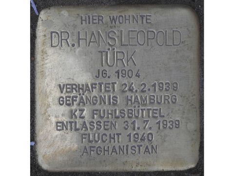 Stolperstein Dr. Hans-Leopold Türk