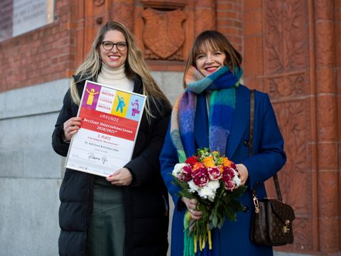 Kati Ernst und Kristine Zeller, Preisträgerinnen in der Kategorie „Newcomerinnen"