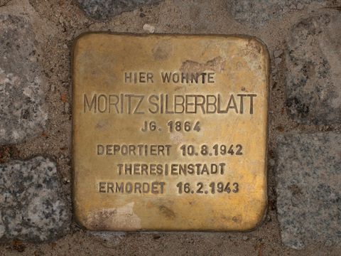 Stolperstein Moritz Silberblatt
