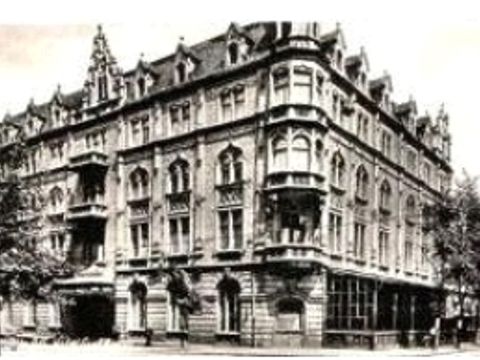 Bildvergrößerung: Das Hotel „Zum Graf Reden“ im oberschlesischen Königshütte, das der Vater von Edgar Wachsmann führte