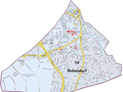 Bildvergrößerung: Karte Bezirksregion Bohnsdorf