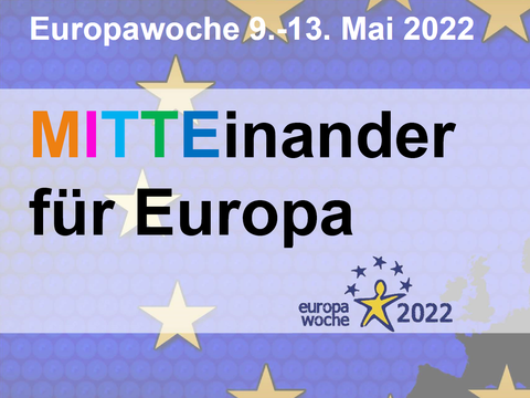 Europawoche in Berlin vom 9.-13. Mai 2022 