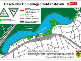 Bildvergrößerung: Lageplan Paul Ernst Park