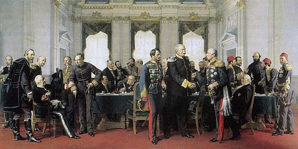 Gemälde Berliner Kongress von 1878