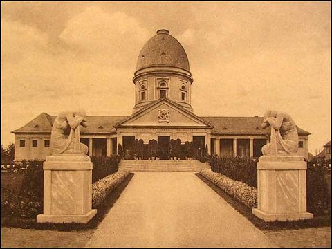 Krematorium, Postkarte 1922