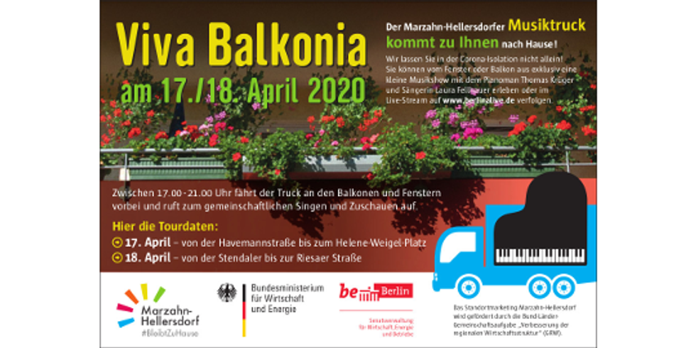 "Viva Balkonia" - Musiktruck in Marzahn-Hellersdorf