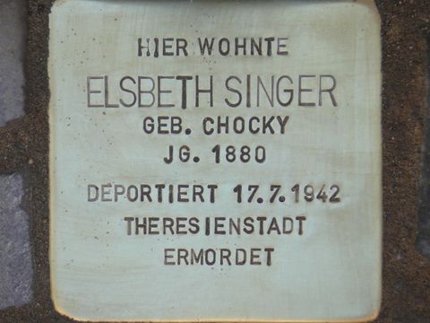 Stolperstein für Elsbeth Singer