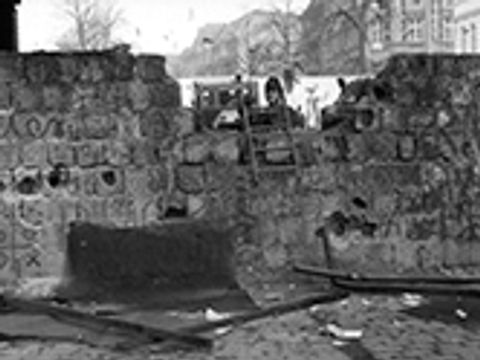 Bildvergrößerung: Grenzübergang Wollankstraße am 12. November 1989