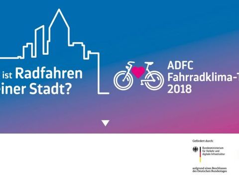 Bildvergrößerung: ADFC-Fahrradklima-Test 2018