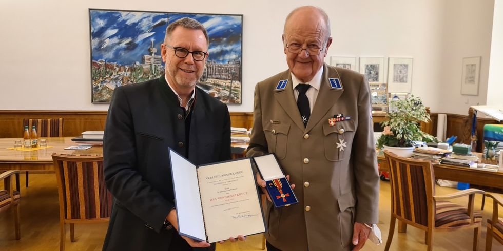 Bundesverdienstkreuz für Dr. Christian von Wissmann