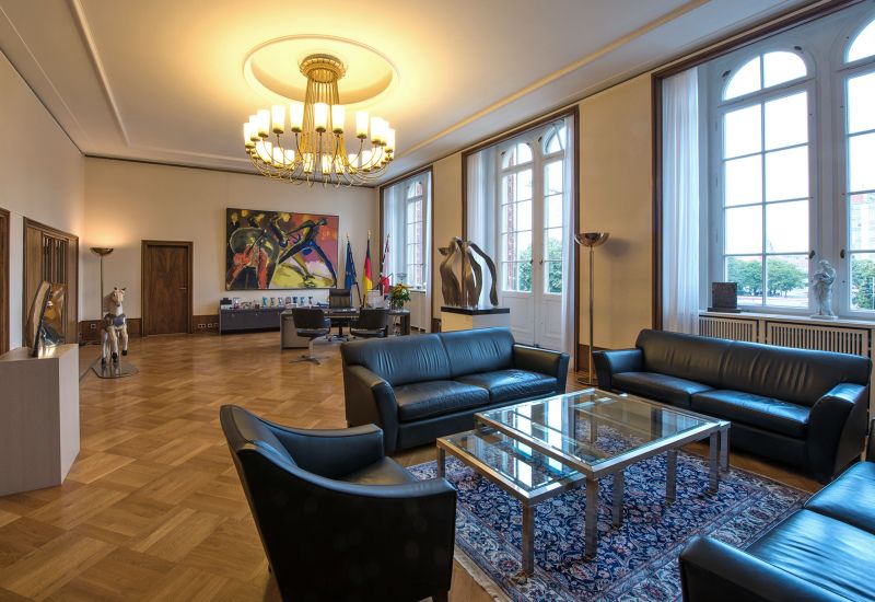 Amtszimmer des Regierenden Bürgermeisters von Berlin im Berliner Rathaus