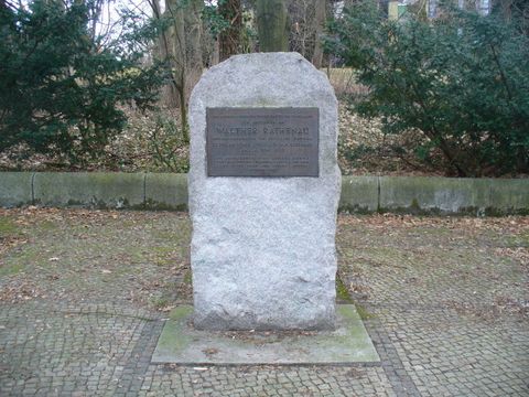 Gedenkstein für Walther Rathenau, 3.3.2010, Foto: KHMM