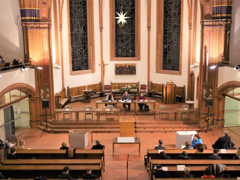 Wahl des neuen Bezirksamtes - 08.12.2021 in der Zehlendorfer Pauluskirche