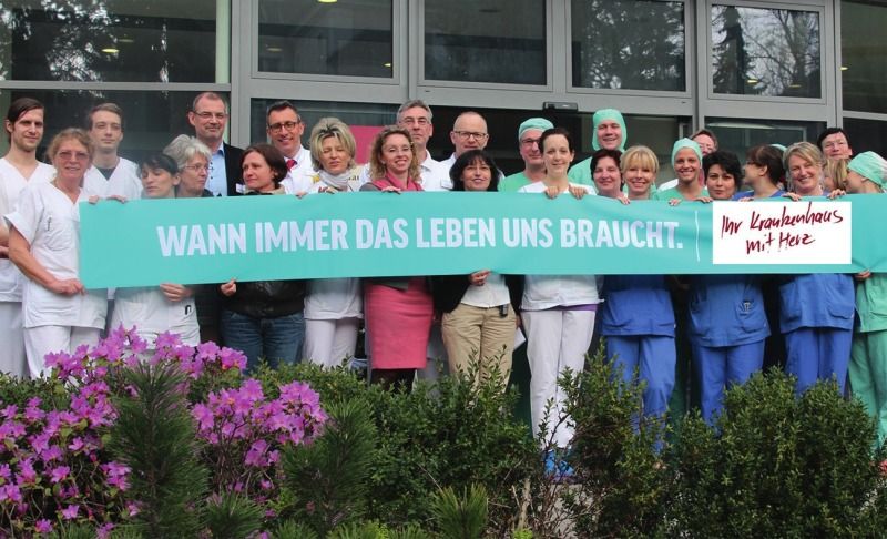 Mitarbeiter und Mitarbeiterinnen des Jüdischen Krankenhauses Berlin