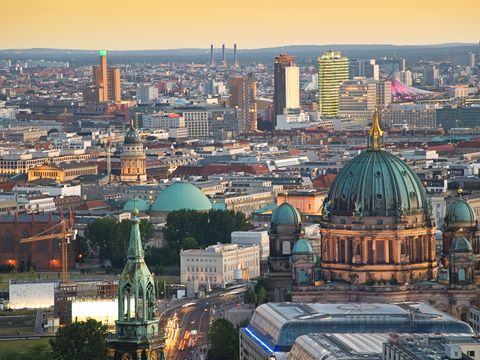 Berliner Skyline mit Potsdamer Platz
