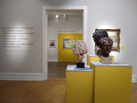 Bildvergrößerung: Blick in die Ausstellung Enthüllte Schätze