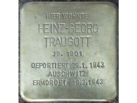 Stolperstein Heinz-Georg Traugott