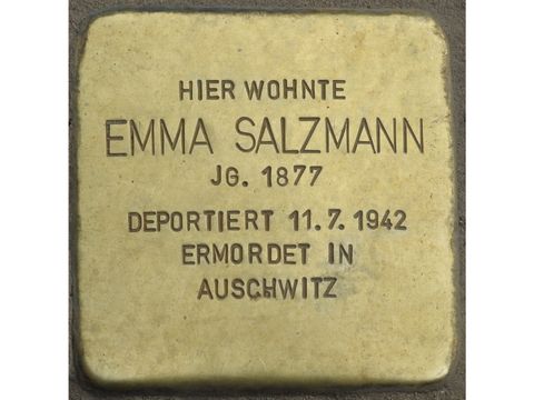 Stolperstein Emma Salzmann