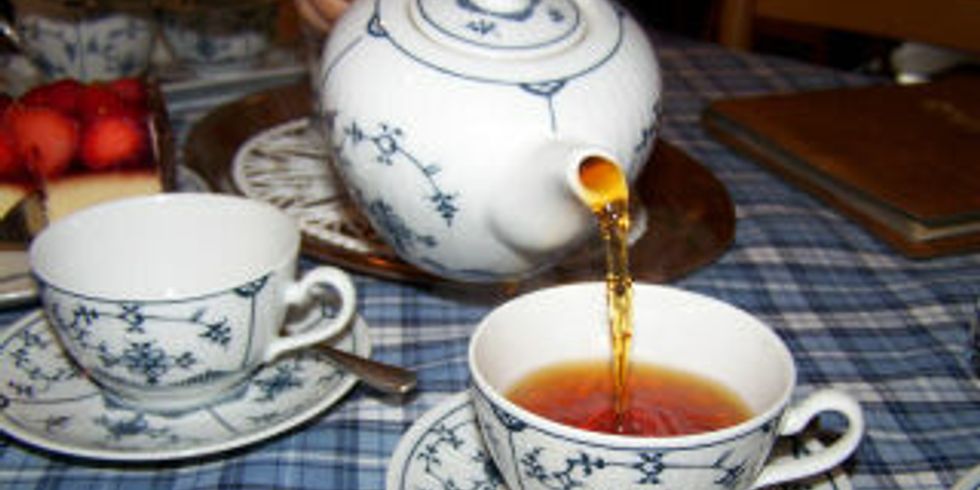 Teezeremonie in der Dornumer Teestube