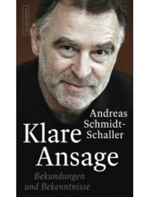 Bildvergrößerung: Buchcover: "Klare Ansage" von Andreas Schmidt-Schaller