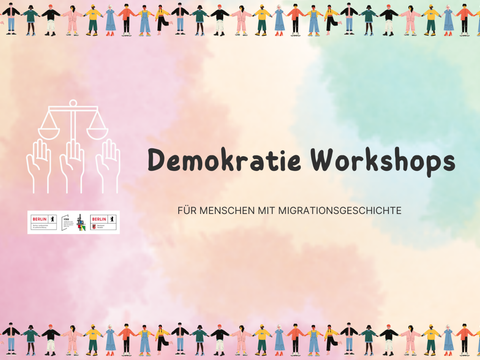 Vorschaubild für die Veranstaltung "Demokratie Workshops für Menschen mit Migrationshintergrund"