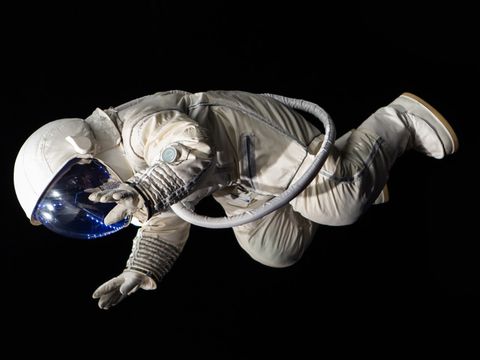 Kosmonaut im Weltraum