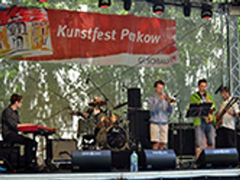 Bildvergrößerung: Groove Pilots auf dem Kunstfest Pankow