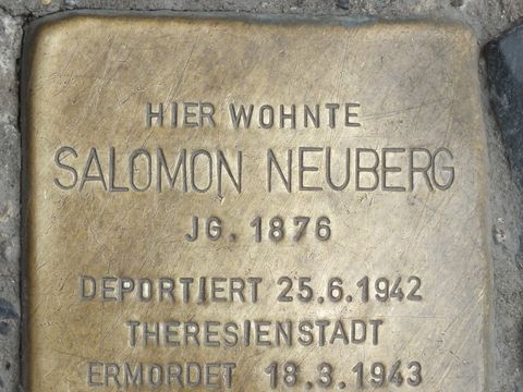 Stolperstein Salomon Neuberg