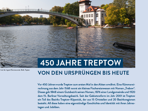 Ausstellung 450 Jahre Treptow - Von den Ursprüngen bis heute 