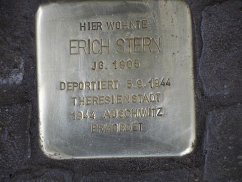 Stolperstein Erich Stern