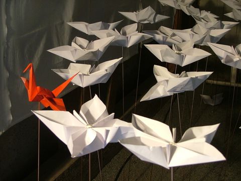 Origami Weißer Traum - 48h Neukölln im Jahr 2004