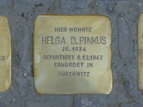Stolperstein für Helga D. Pinkus